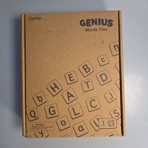 Osmo Genius Kit – Words Tiles ONLY – No Game or Base – iPad/Fire Compatible –NEW